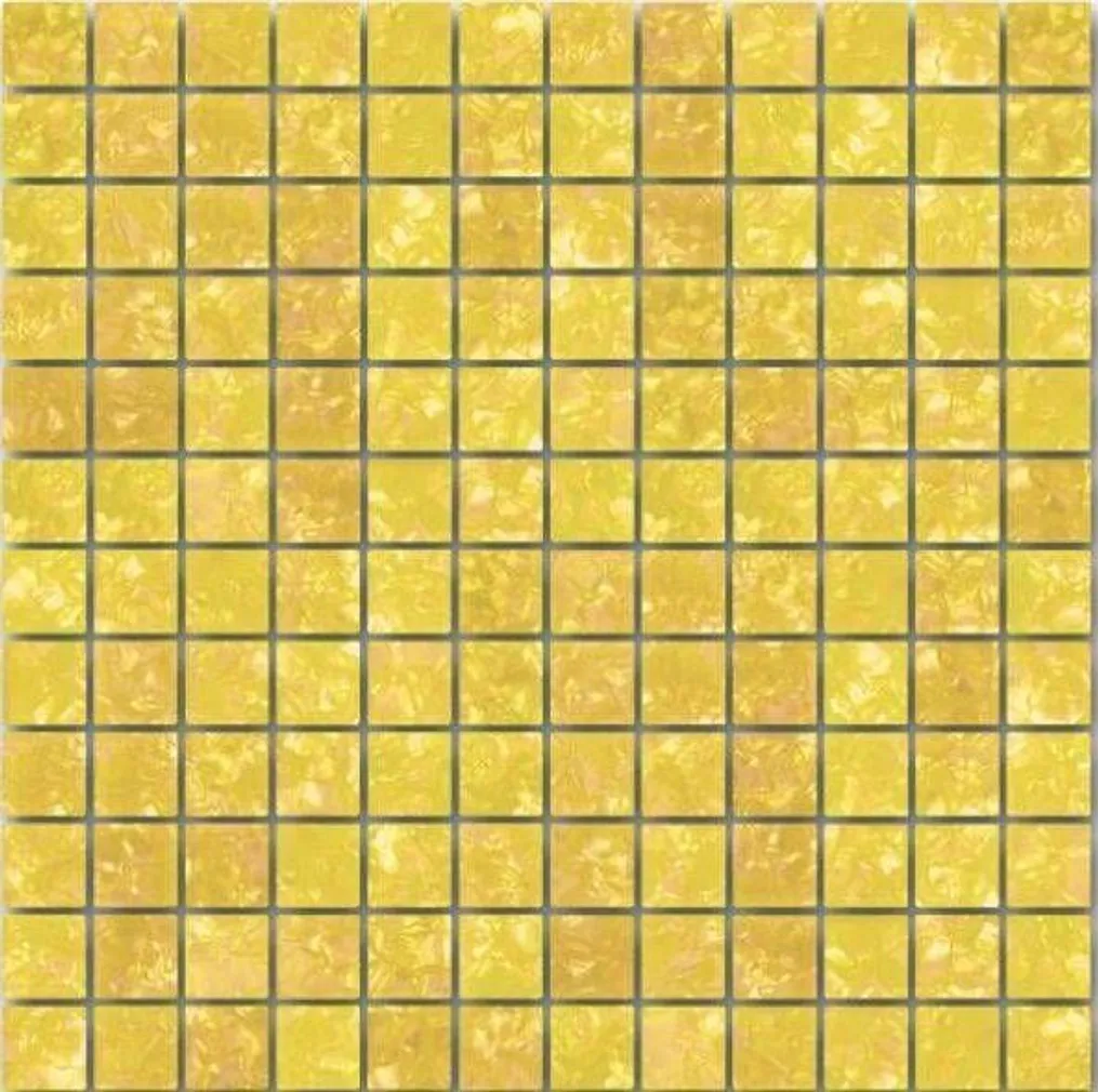 KLAASMOSAIIK MID0118 30X30CM KOLLANE