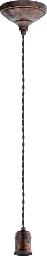 RIPPVALGUSTI EGLO YORTH E27 1X60W VASKNE