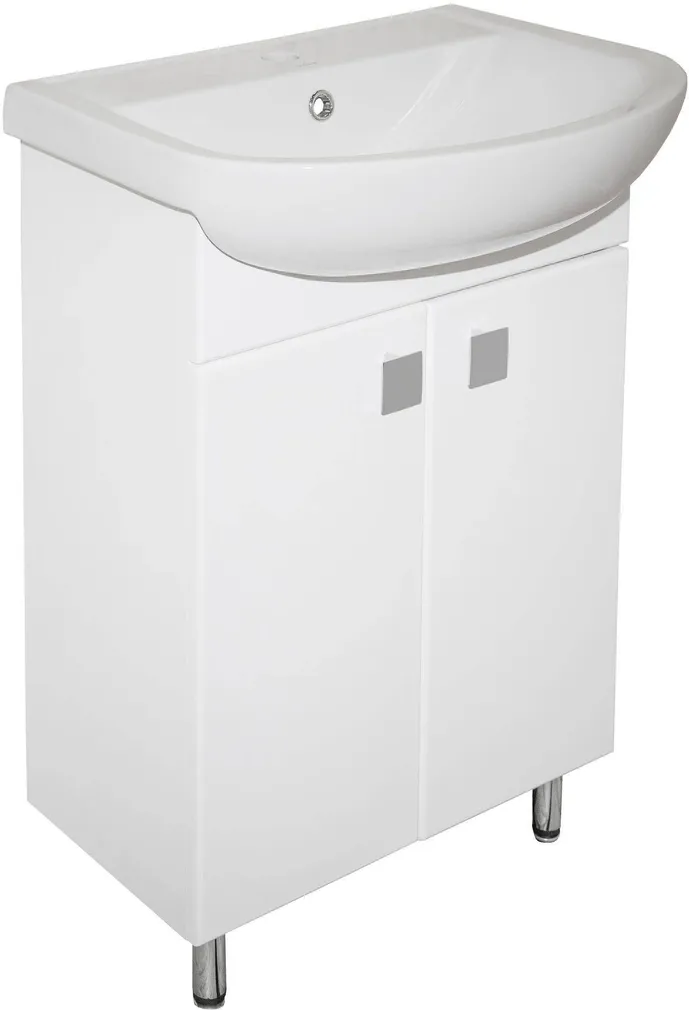 VALAMUGA VALAMUKAPP AQUALINE 55X44X80CM VALGE