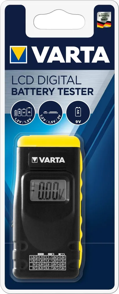 PATAREIDE TESTER VARTA