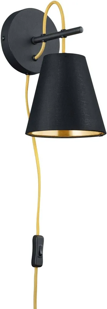 SEINALAMP TRIO ANDREUS E14 40W MATT MUST/KULD