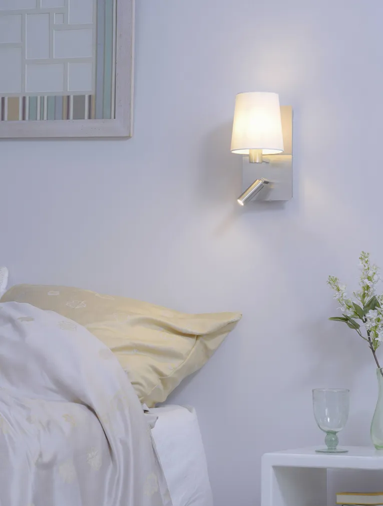 SEINALAMP TRIO MARRIOT 2X3W 310LM 3000K MATT NIKKEL/VALGE