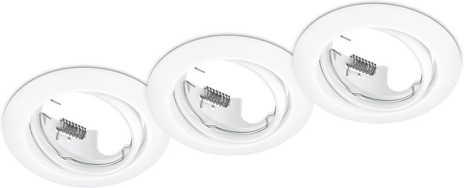 RIPPLAEVALGUSTI TRIO JURA 3XGU10 15W MATT VALGE