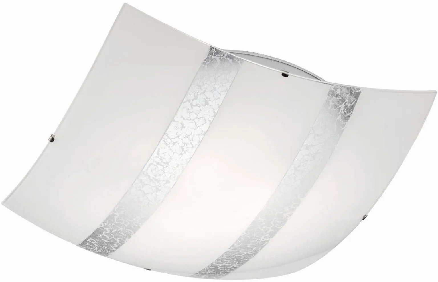 PLAFOON TRIO NIKOSIA 3XE27 40W VALGE/HÕBE