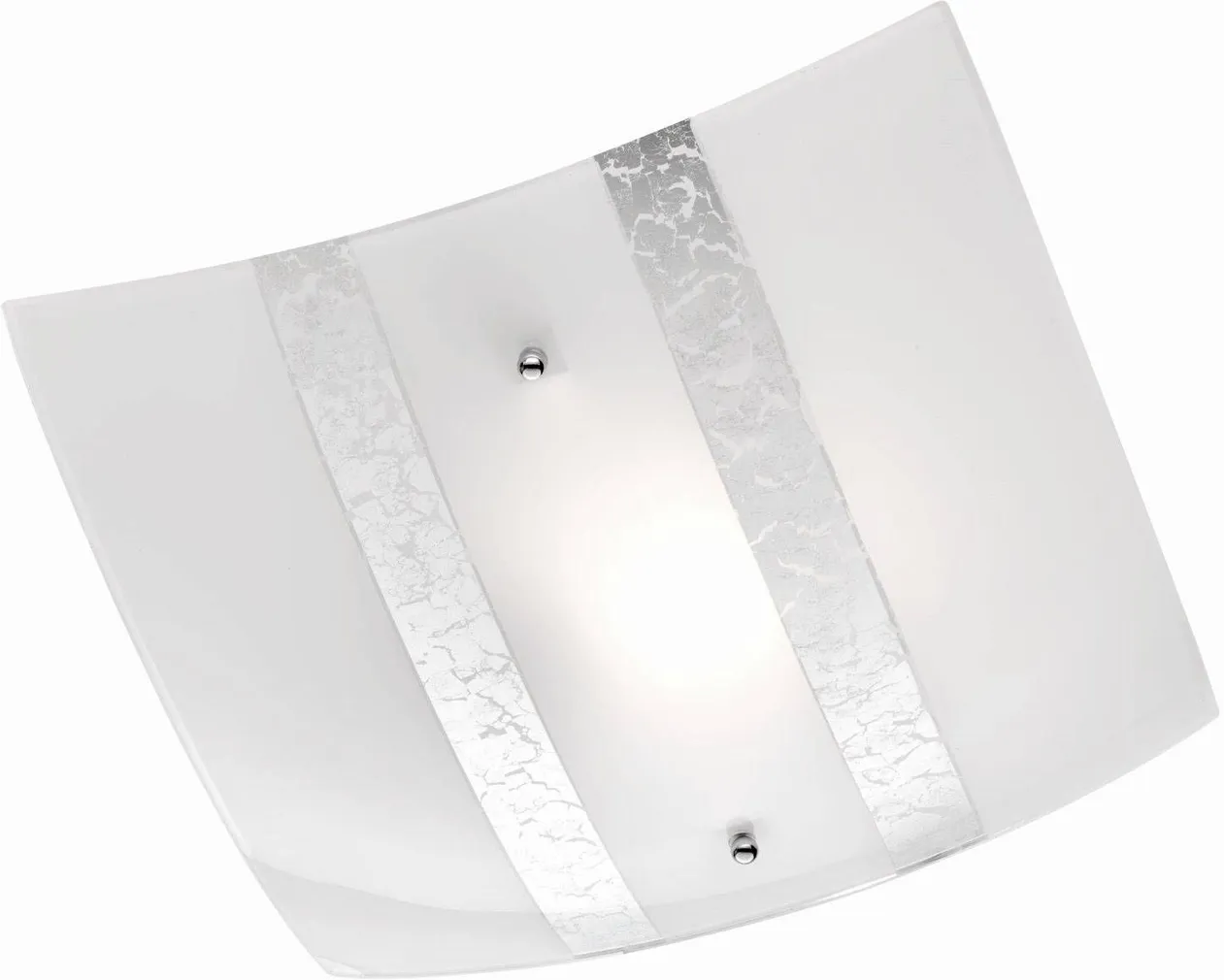 PLAFOON TRIO NIKOSIA E27 40W VALGE/HÕBE