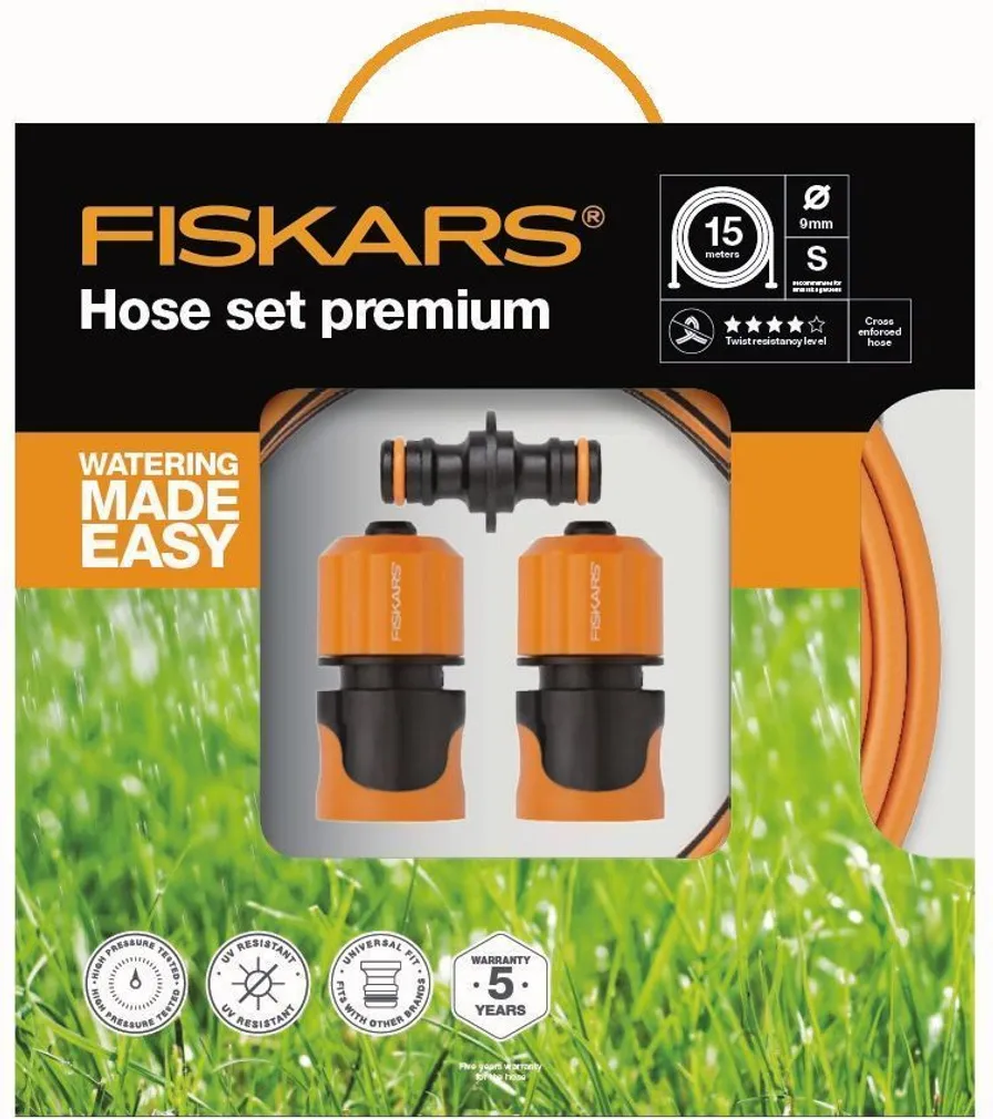 KASTMISVOOLIKUKOMPLEKT FISKARS PREMIUM 3/8" 9MM 15M Q4