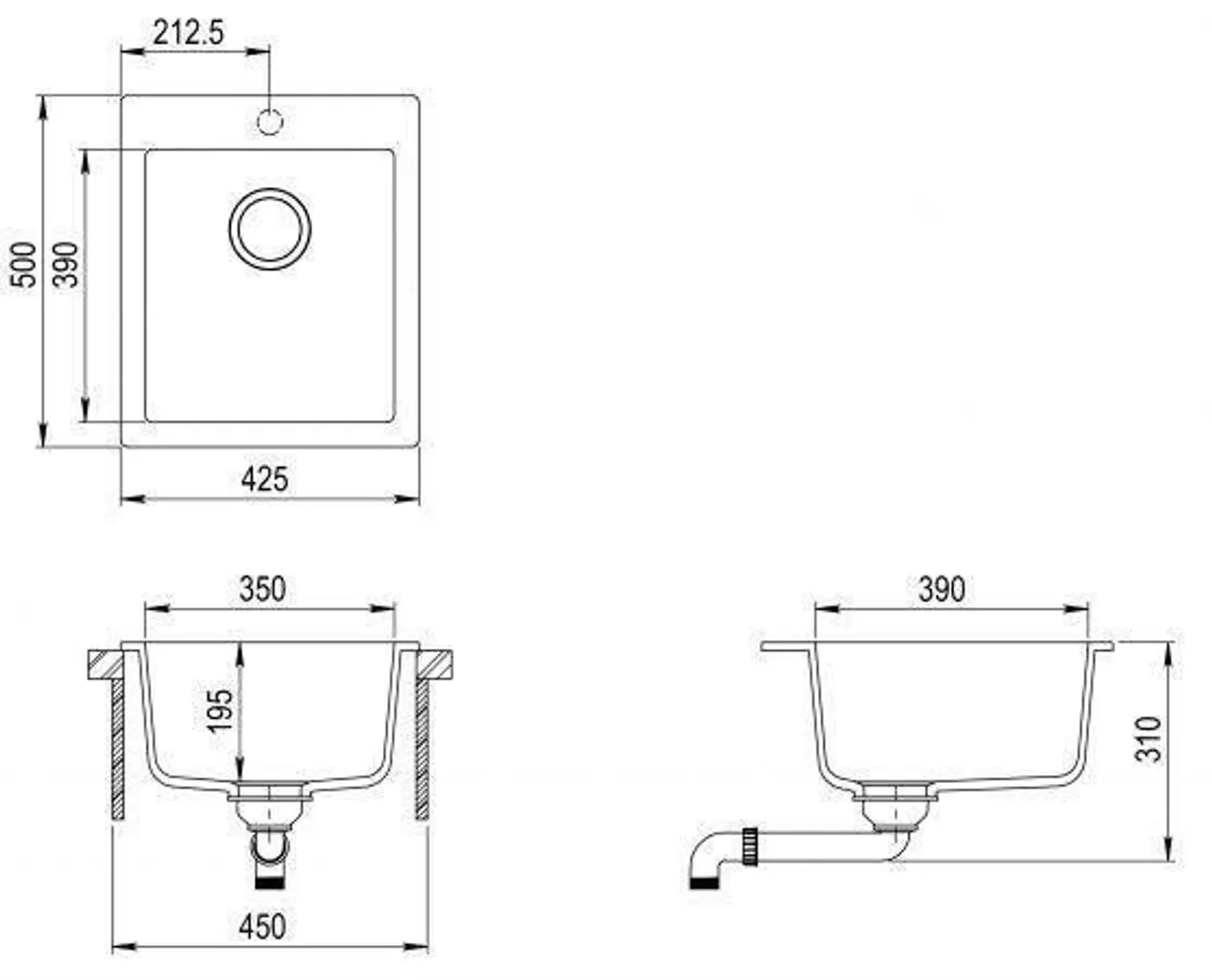 VALAMU JA SEGISTI KOMPLEKT GRANIIT MUST