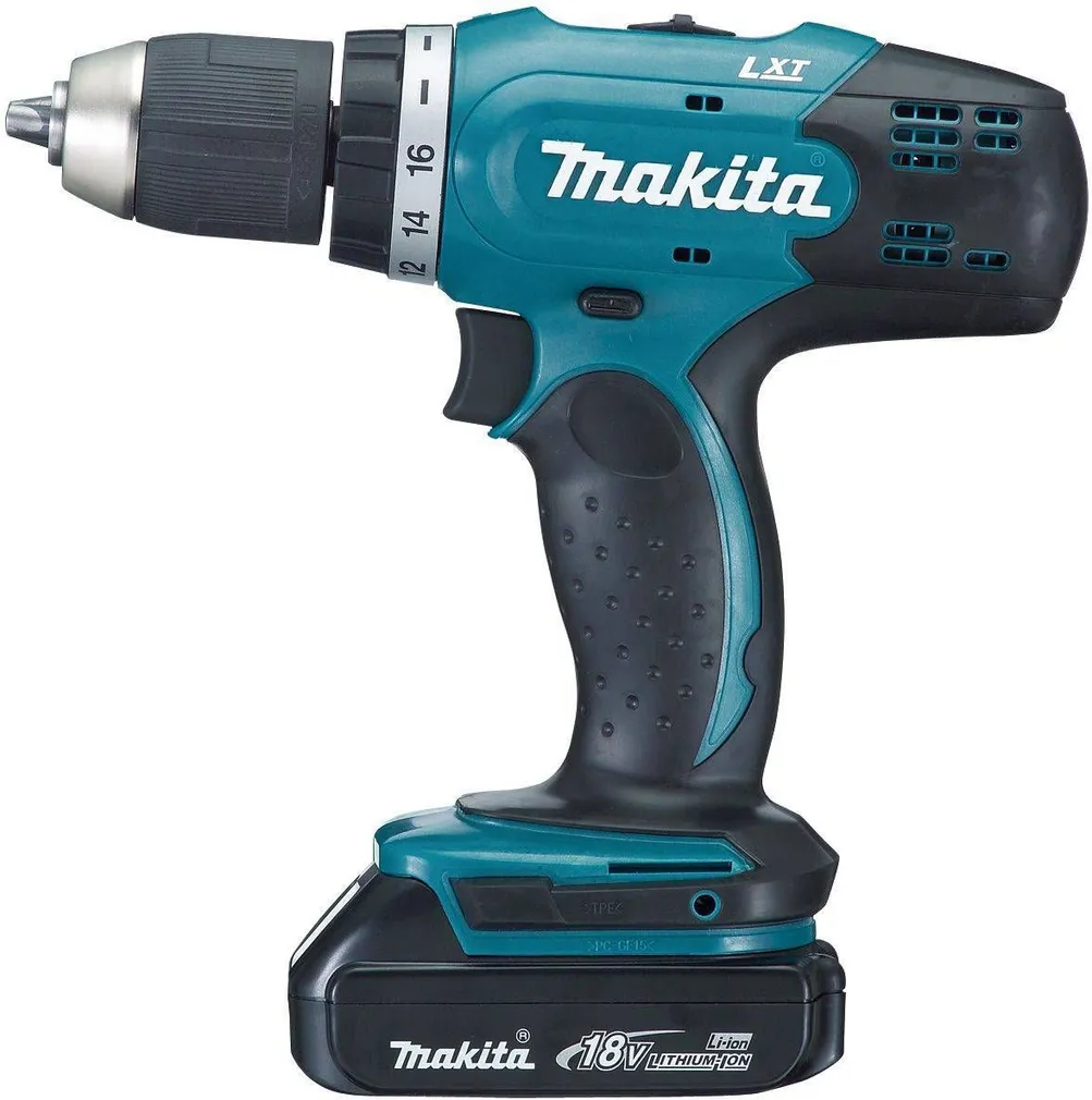 AKUTRELL MAKITA DDF453 18V 2X3,0AH + 96 TARVIKUT KOHVRIS
