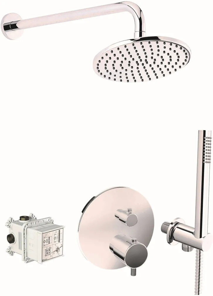 SEINASISENE DUŠISEGISTI VITRA MINIMAX S TERMOSTAAT DUŠIKOMPLEKT
