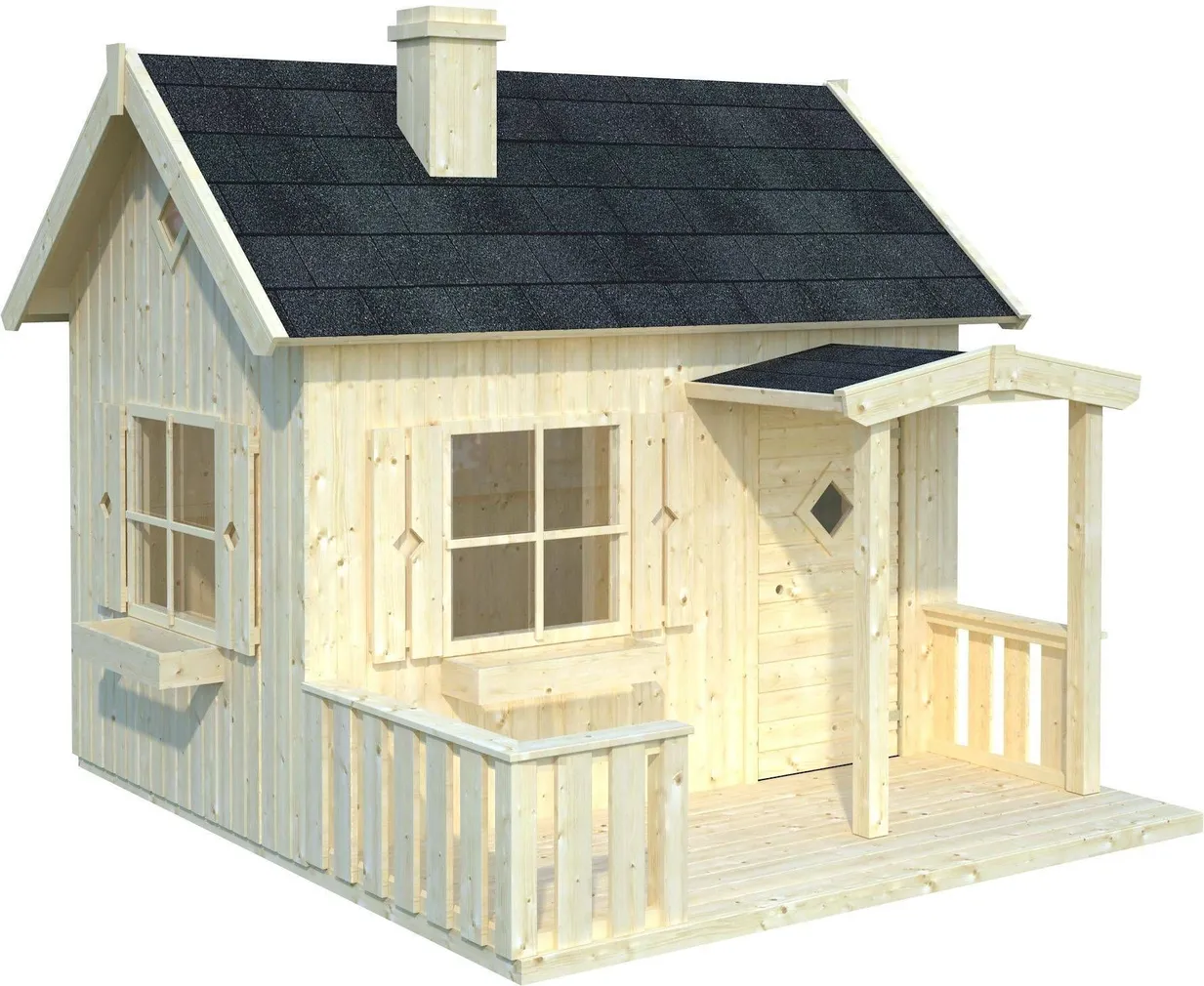 MÄNGUMAJA PALMAKO OTTO 157X233X219CM 3,6M²