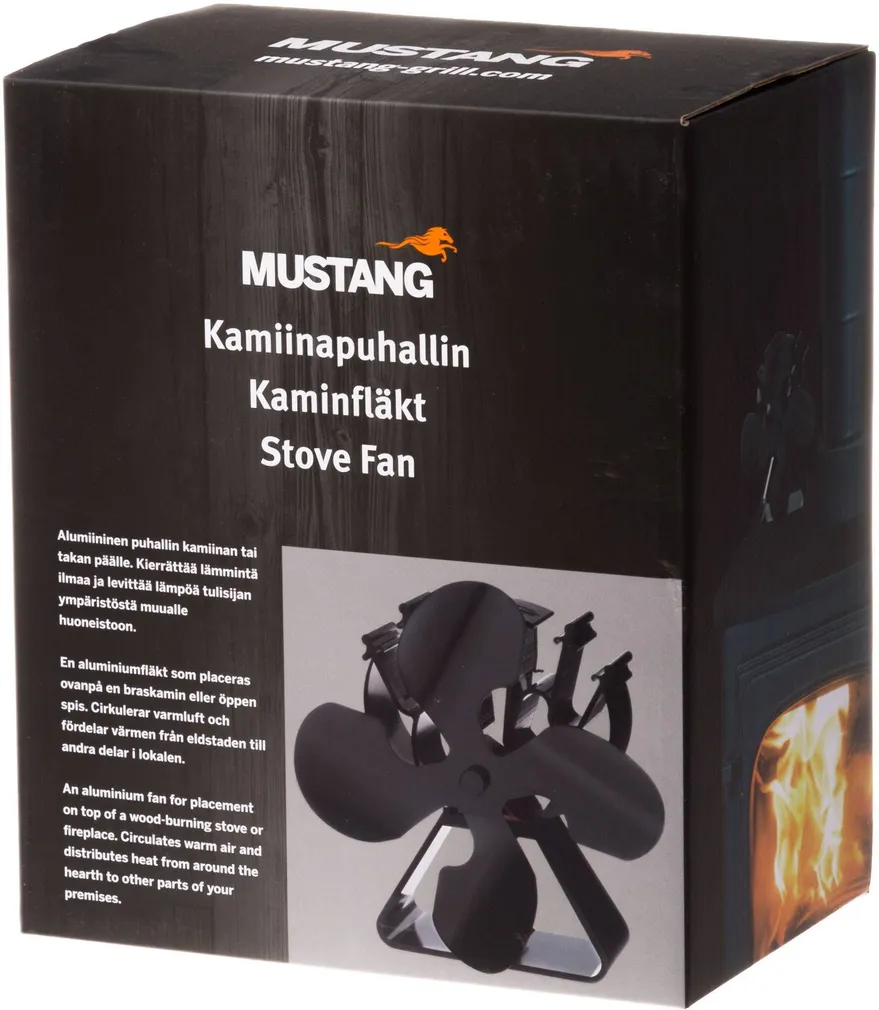 TERMOELEKTRILINE VENTILAATOR MUSTANG 4 LABAGA