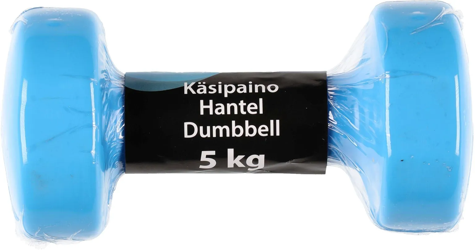 HANTEL ATOM 5KG 21X10,5X10CM NEOPREEN SININE