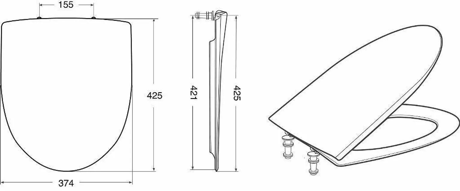 PRILL-LAUD IFÖ SPIRA 99488 PLASTIK VALGE
