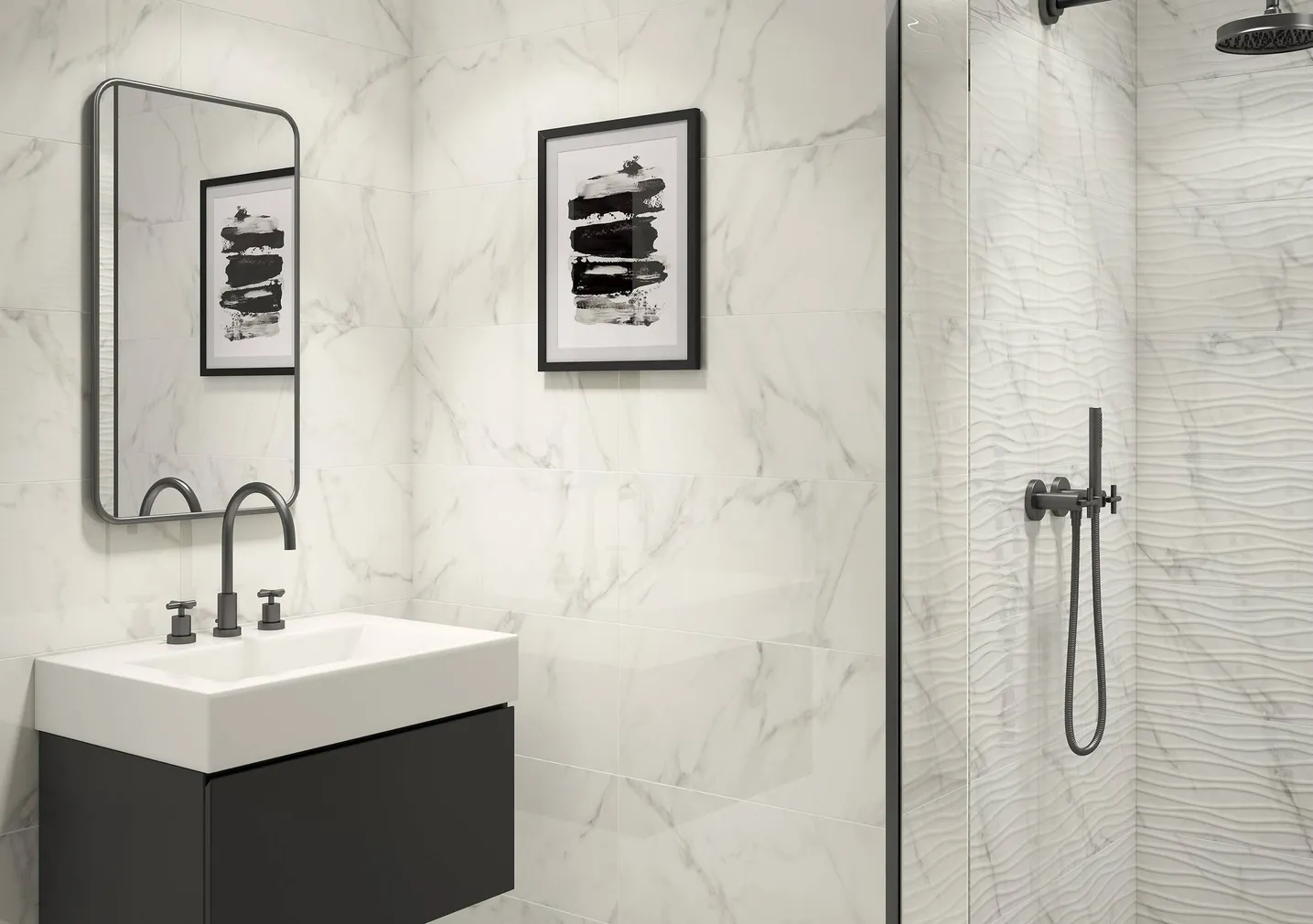 KERAAMILINE SEINAPLAAT ALAPLANA IRVINE MARFIL MOSAIC 30X60CM 1,62M²/PAKIS