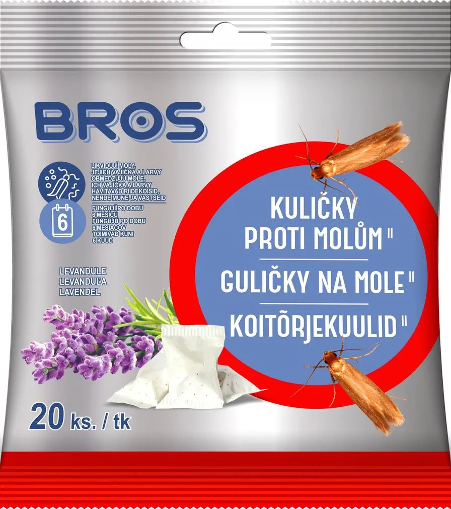 KOITÕRJEKUULID BROS LAVENDEL 20TK
