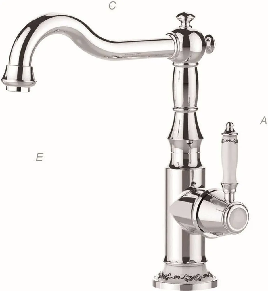 KÖÖGISEGISTI BLUE STAR CAPRI CA630 KROOM-VALGE