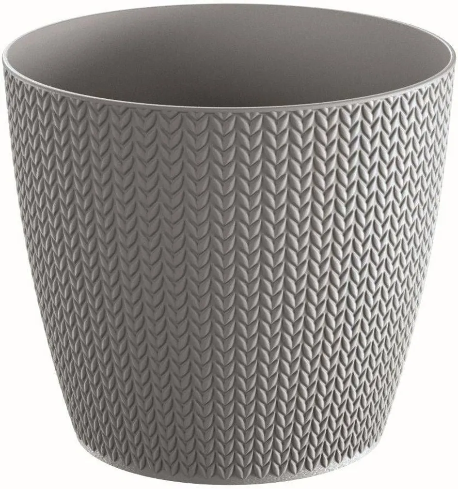 LILLEPOTIÜMBRIS PROSPERPLAST WHEATY PLASTIK Ø26CM HALL