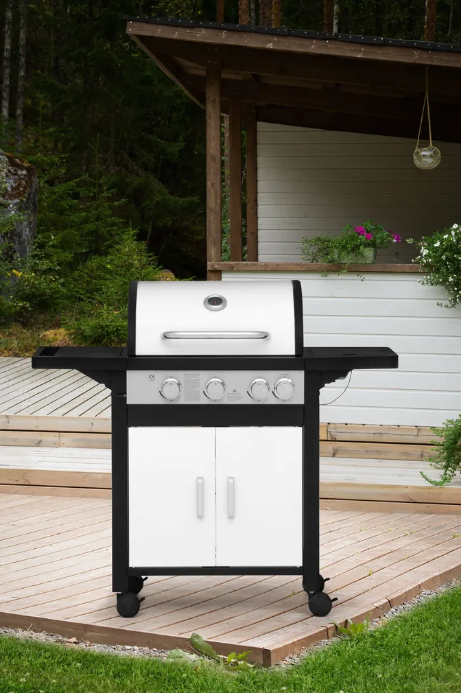 GAASIGRILL MUSTANG MONTEREY 3+1 VALGE