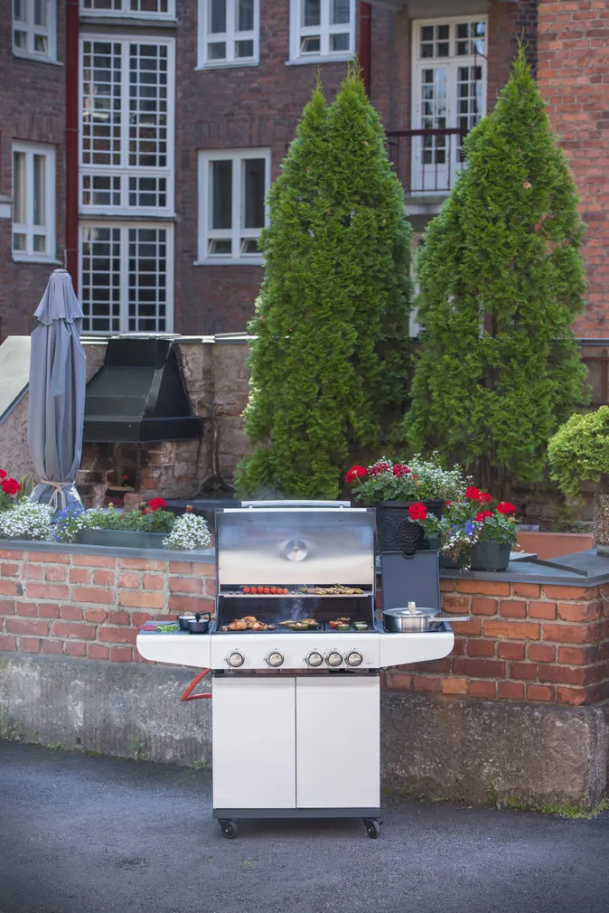 GAASIGRILL MUSTANG CITY 4+1 VALGE