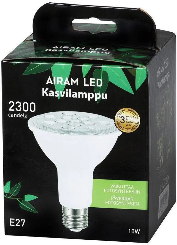 TAIMELAMBIPIRN AIRAM LED 10W E27 800LM 4000K