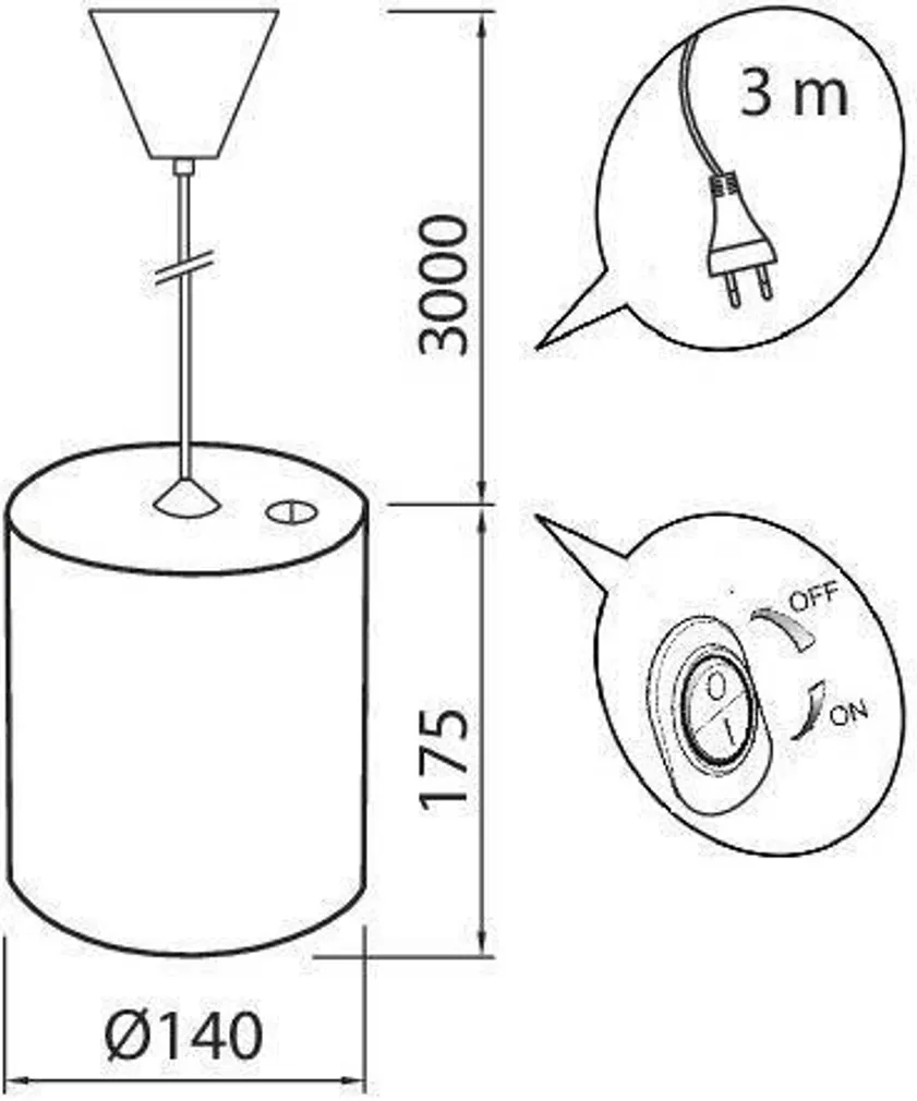 TAIMELAMP AIRAM FIORA 10W LED E27 800LM 4000K