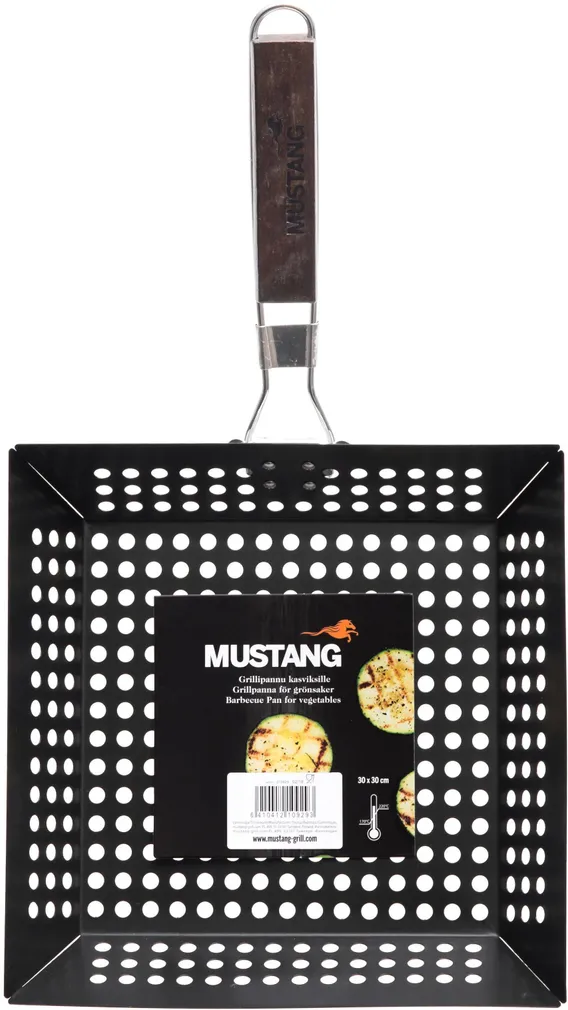 GRILL WOK PANN MUSTANG 30X30CM