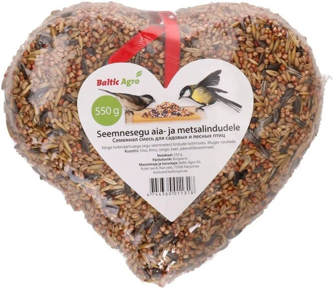 LINNUTOIT BALTIC AGRO SEEMNESEGU AIA-JA METSALINDUDE SÜDA 550G