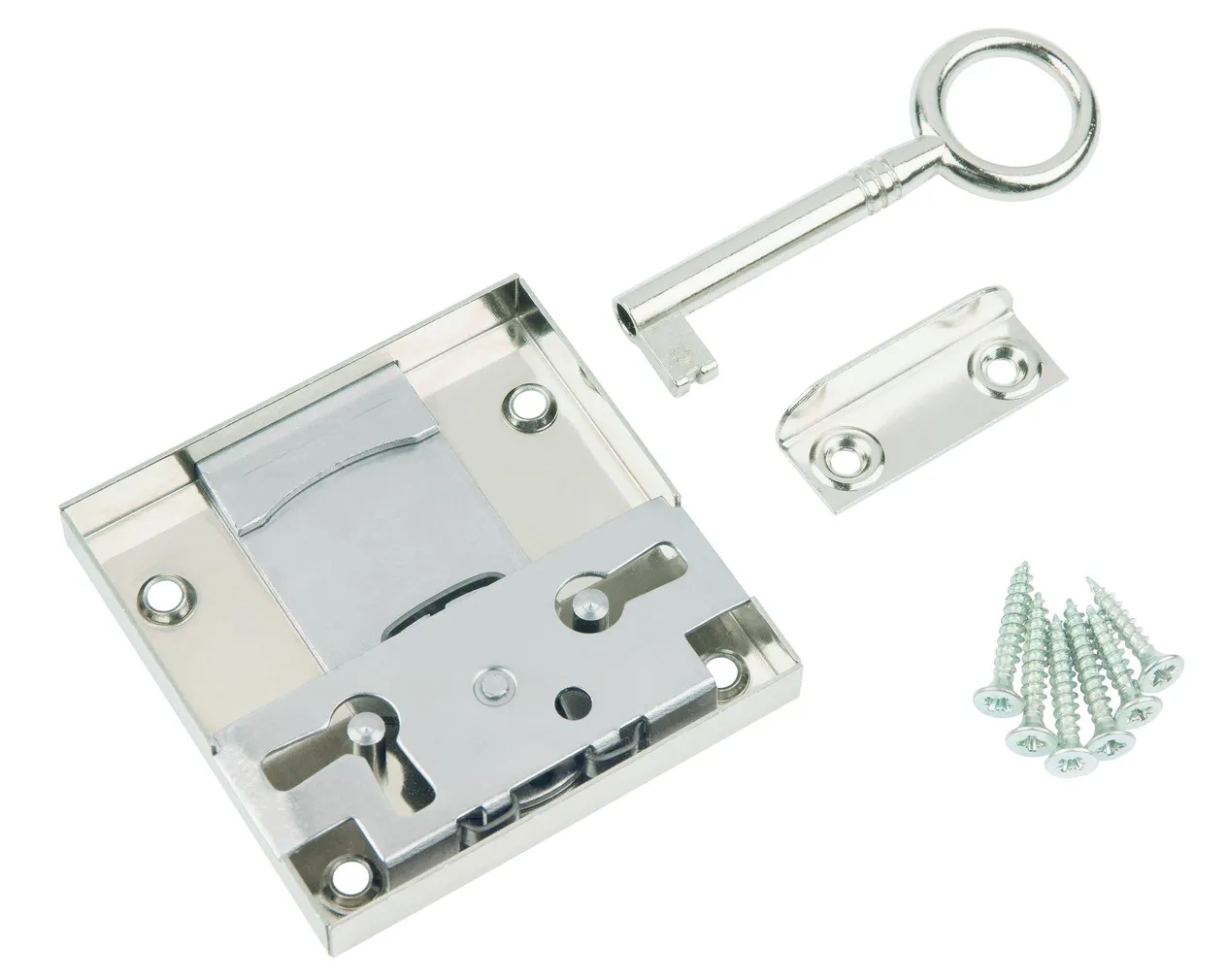 MÖÖBLILUKK SUKI DIN R/L 20MM NIKKEL