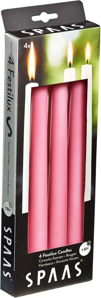 ANTIIKKÜÜNAL SPAAS FESTILUX 8H ROOSA 4TK PAKIS