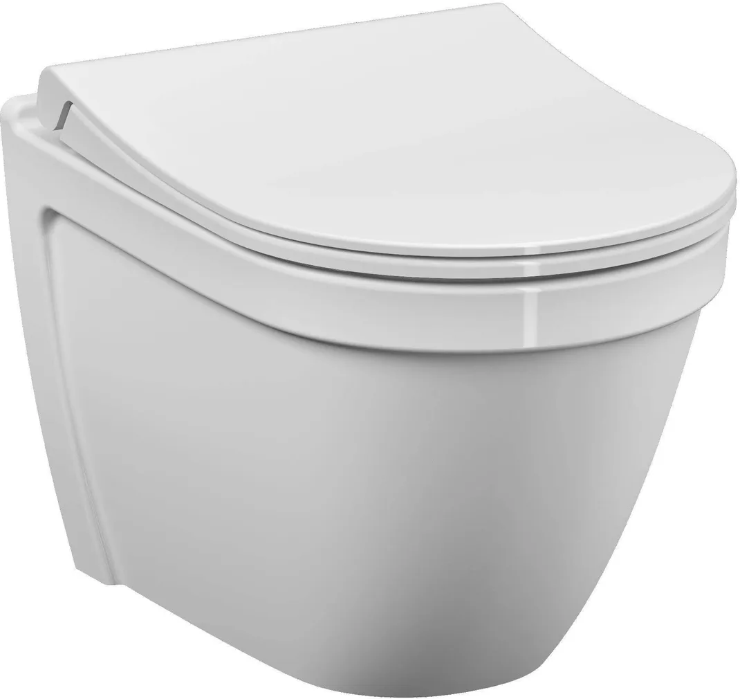 WC-SEINAPOTT VITRA S50 RIM-EX SLIM SUJUVALT SULGUV PRILL-LAUD
