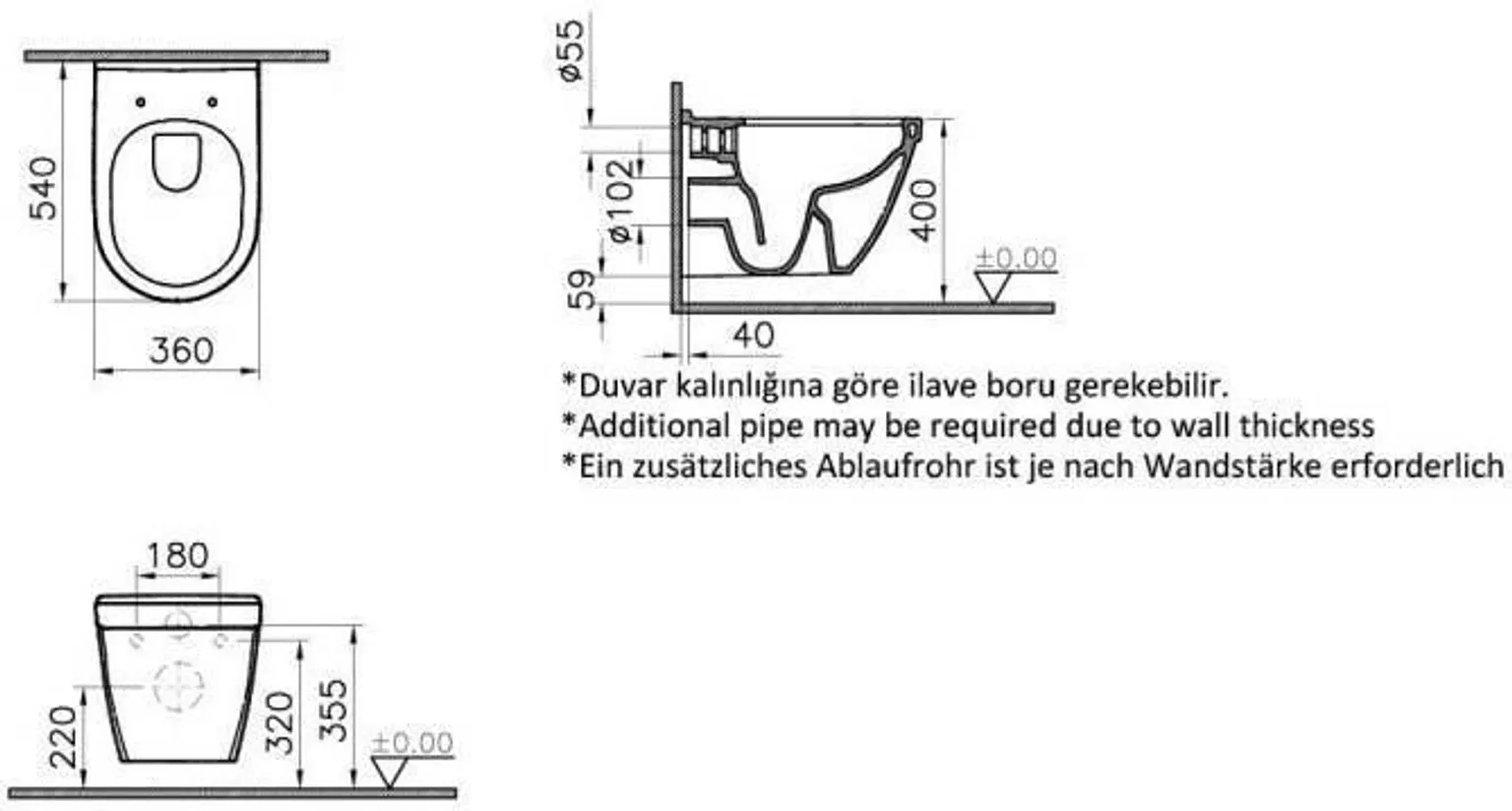 WC-SEINAPOTT VITRA S50 RIM-EX SLIM SUJUVALT SULGUV PRILL-LAUD