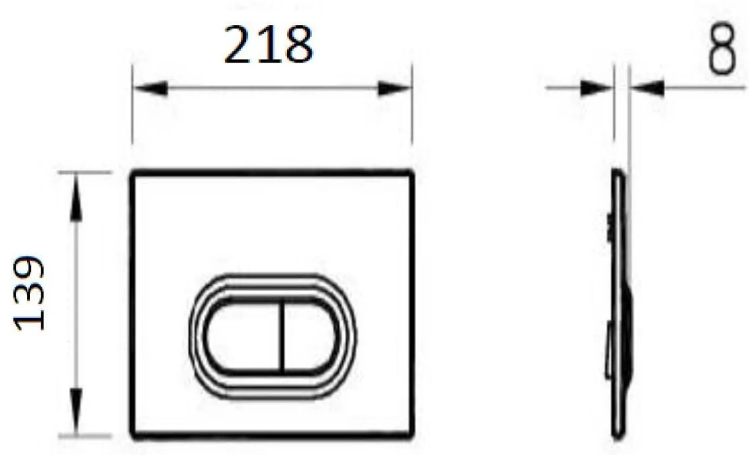 LOPUTUSKLAHV VITRA UNO MATT KROOM