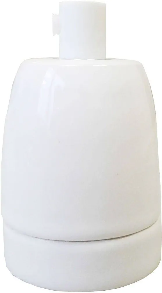 LAMBIPESA FENDE E27 KERAAMILINE VALGE