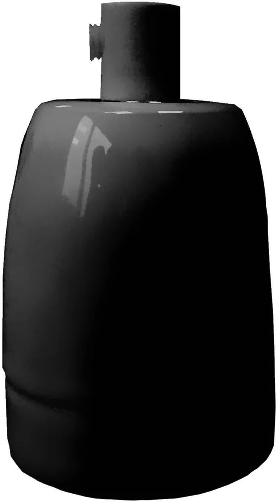 LAMBIPESA FENDE E27 KERAAMILINE MUST