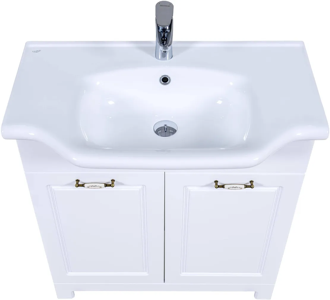 VALAMUKAPP AQUARODOS KLASSIK VALAMUGA 65X48X85CM VALGE