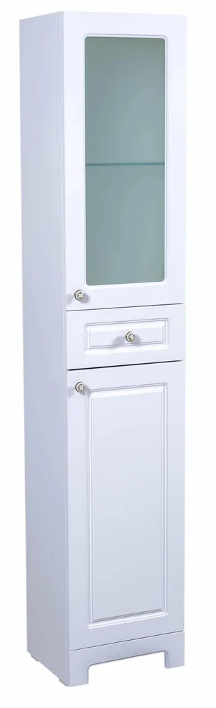 VANNITOAKAPP AQUARODOS KLASSIK 35X28,5X175CM VALGE