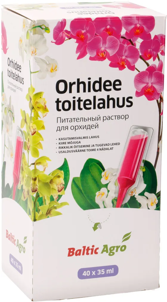 ORHIDEE TOITELAHUS BALTIC AGRO 35ML AMPULLIS