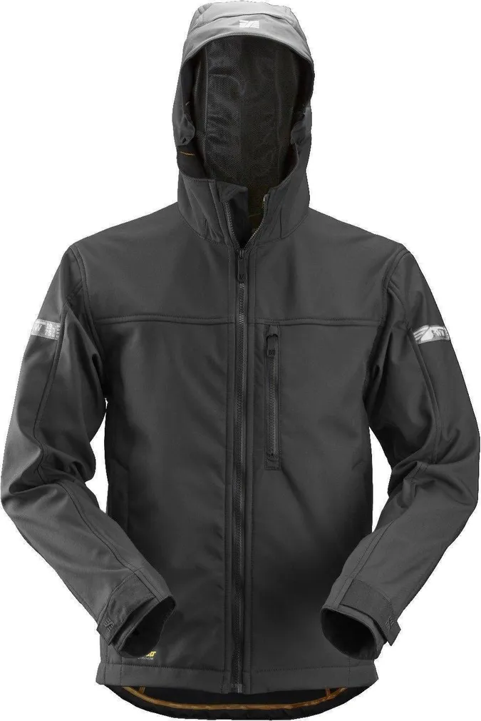 KAPUUTSIGA JAKK SNICKERS SOFTSHELL MUST XXL