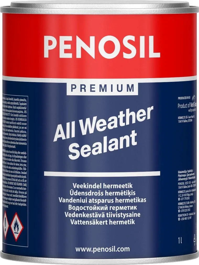HERMEETIK PENOSIL ALL WEATHER SEALANT VEEKINDEL VÄRVITU 1L