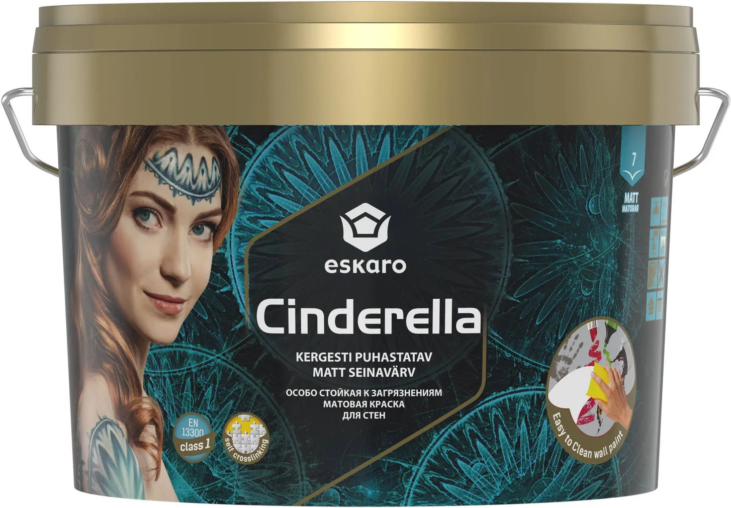 SEINAVÄRV ESKARO CINDERELLA 2,7L VALGE MATT