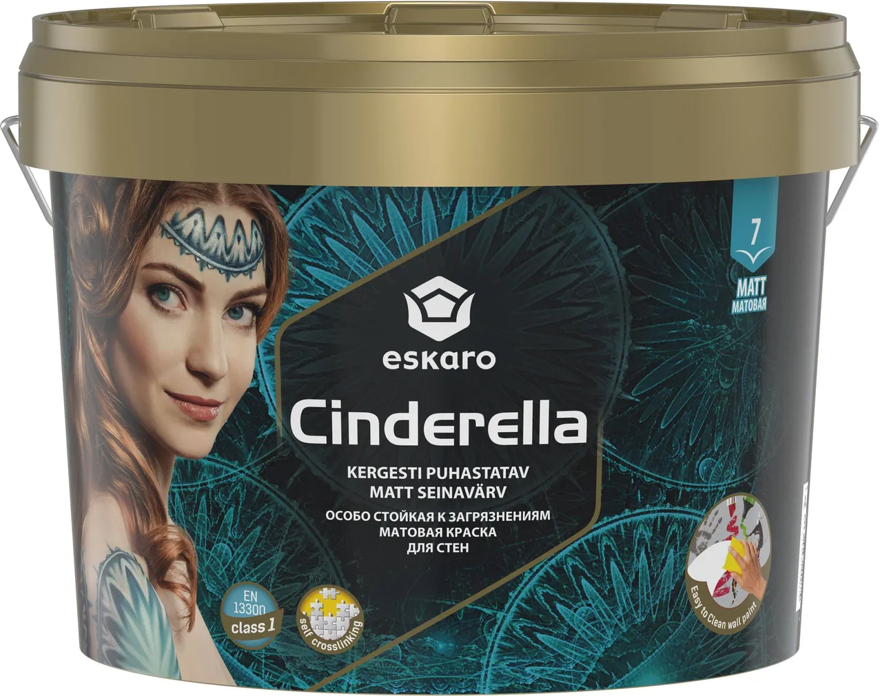 SEINAVÄRV ESKARO CINDERELLA 9L VALGE MATT