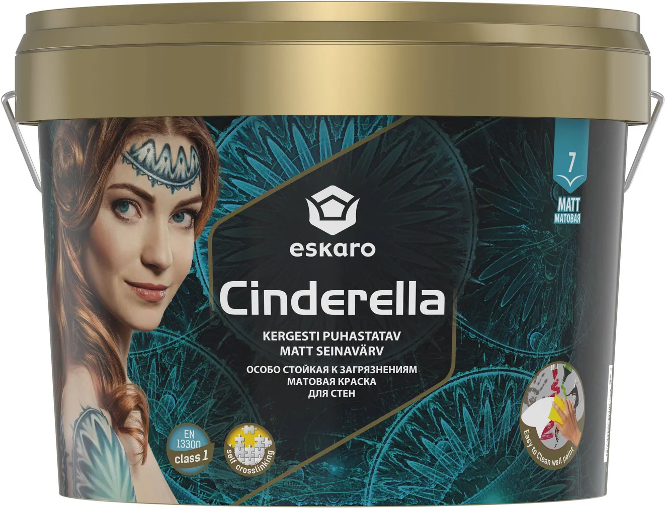 SEINAVÄRV ESKARO CINDERELLA 9L VALGE MATT