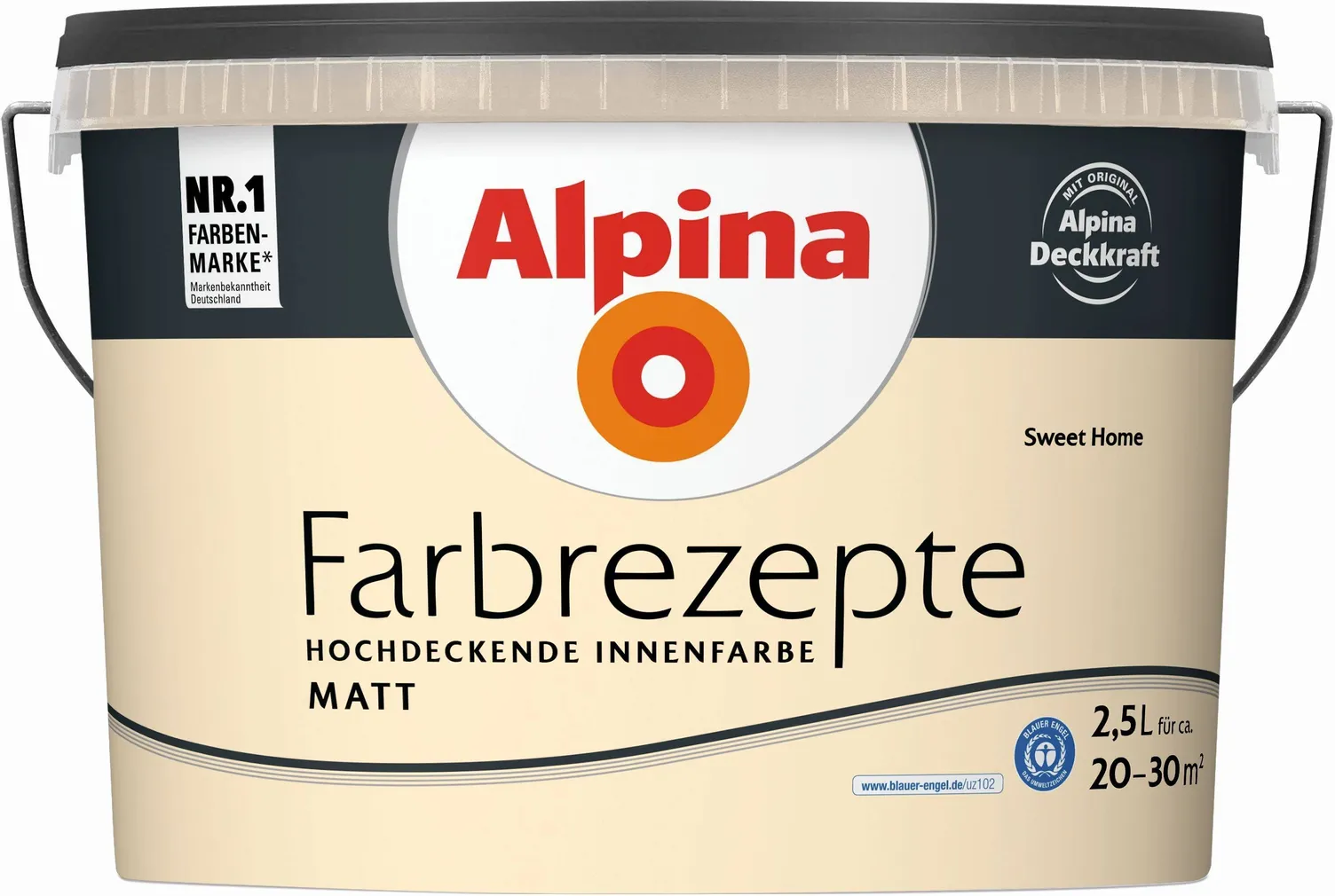 SEINAVÄRV ALPINA FARBREZEPTE 2,5L SWEET HOME MATT