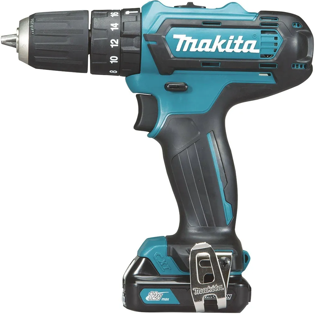 AKULÖÖKTRELL MAKITA HP331DSAJ 10,8/12V 2X2,0AH