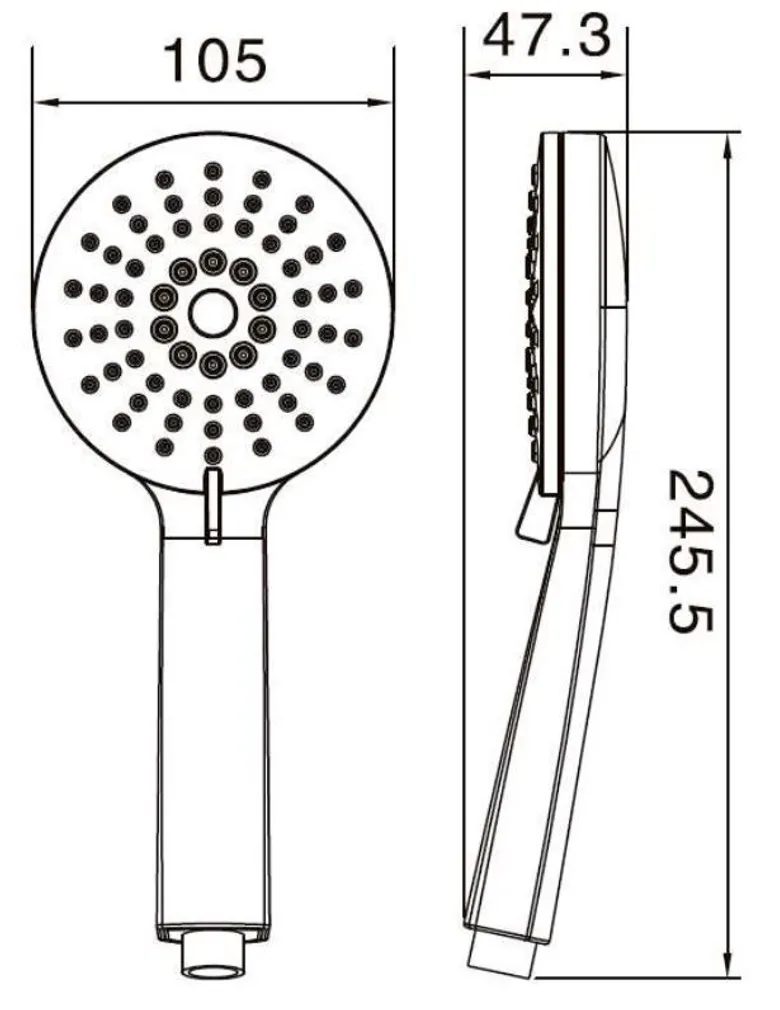 DUŠIOTSIK INVENA KAMELEON KROOM-VALGE
