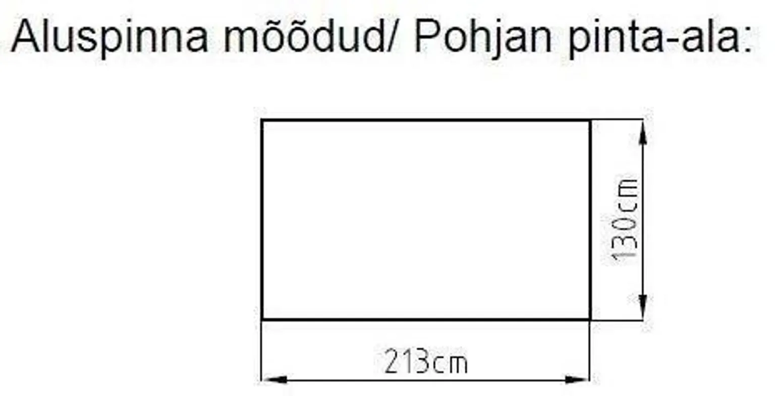 AIAKUUR 2,38M2 ROHELINE