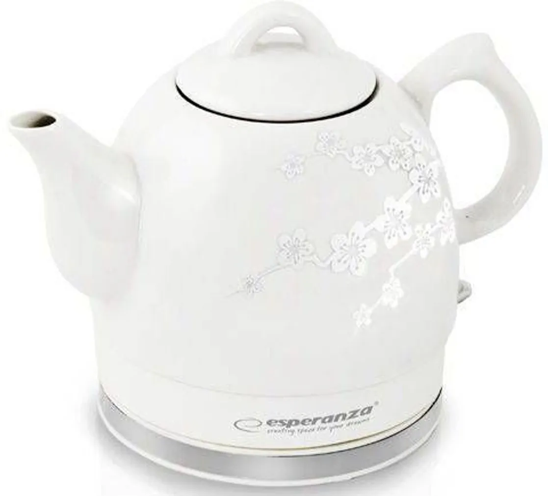 KERAAMILINE VEEKEETJA ESPERANZA EKK010W VALGE