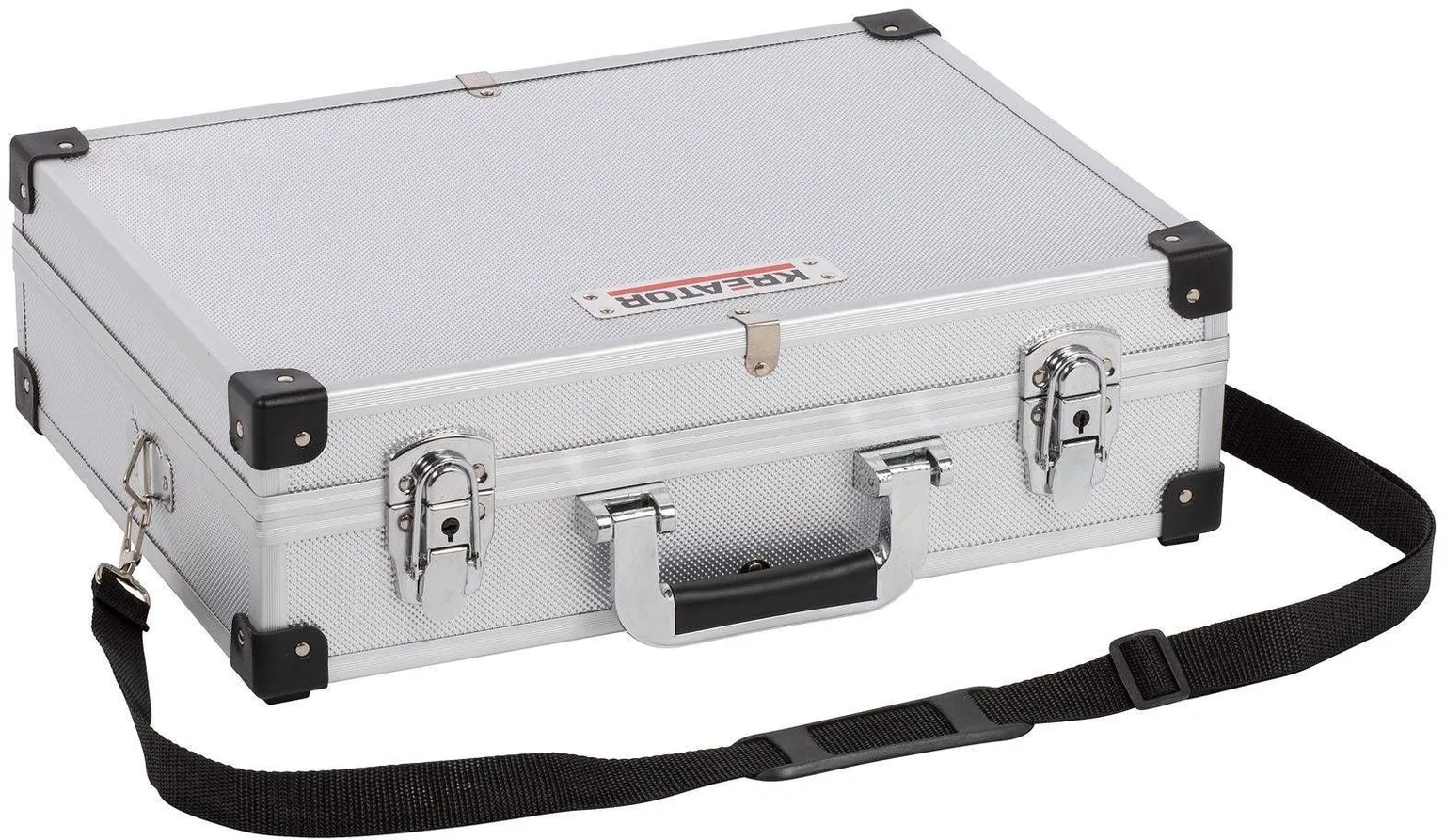 TÖÖRIISTAKOHVER KREATOR ALUMIINIUMIST 420X300X125MM HÕBE