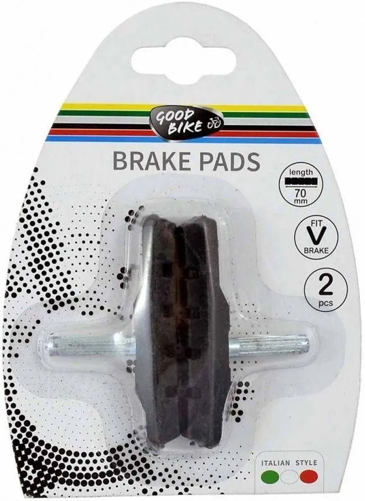 PIDURIKLOTSID GOOD BIKE MTB MX-12 V-PIDUR 70MM KEERMETA 2TK