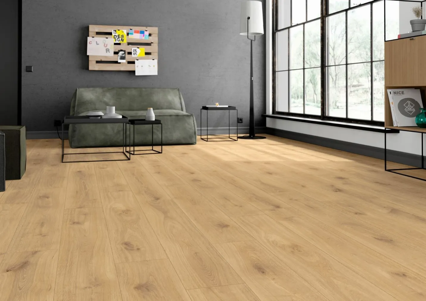 LAMINAATPARKETT 8MM TERRA TAMM TREVI 1-LIPP, 2,40M² PAKIS